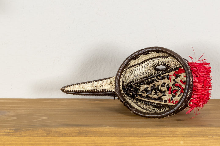 Masked Crimson Tanager Bird Mask