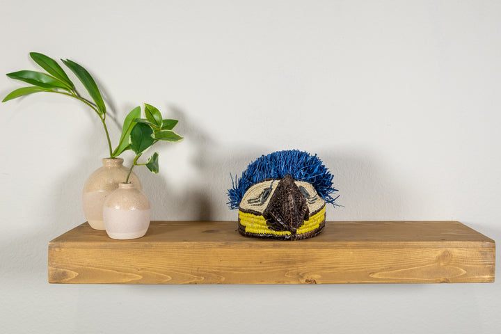 Blue Military Macaw Bird Mask
