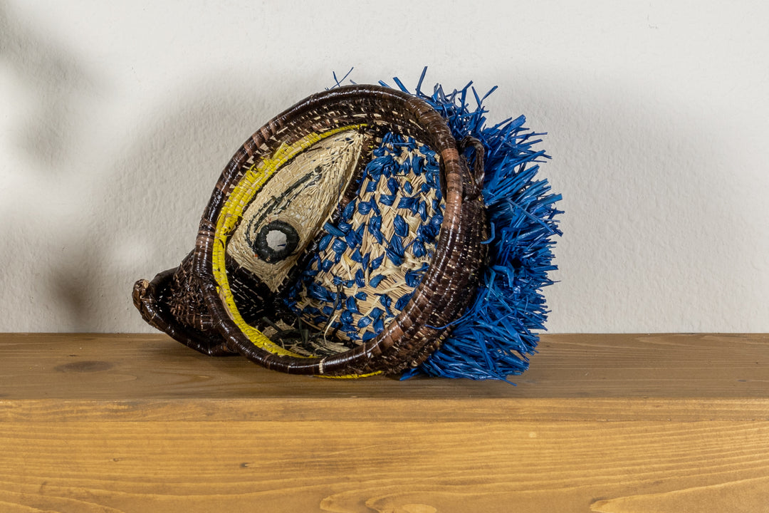 Blue Military Macaw Bird Mask