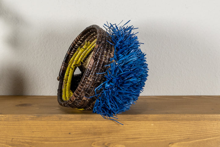 Blue Military Macaw Bird Mask