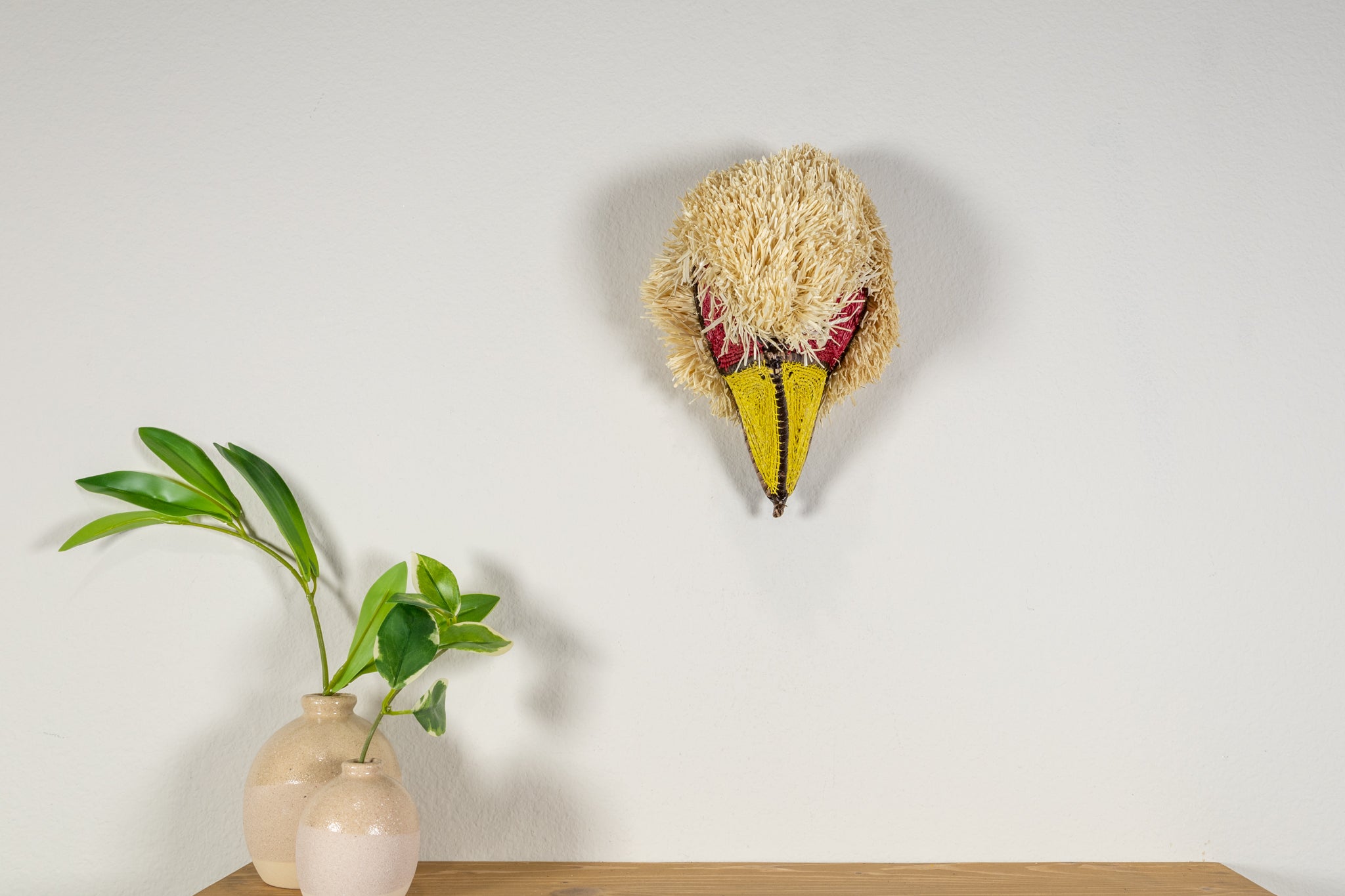 Golden-Headed Manakin Bird Mask