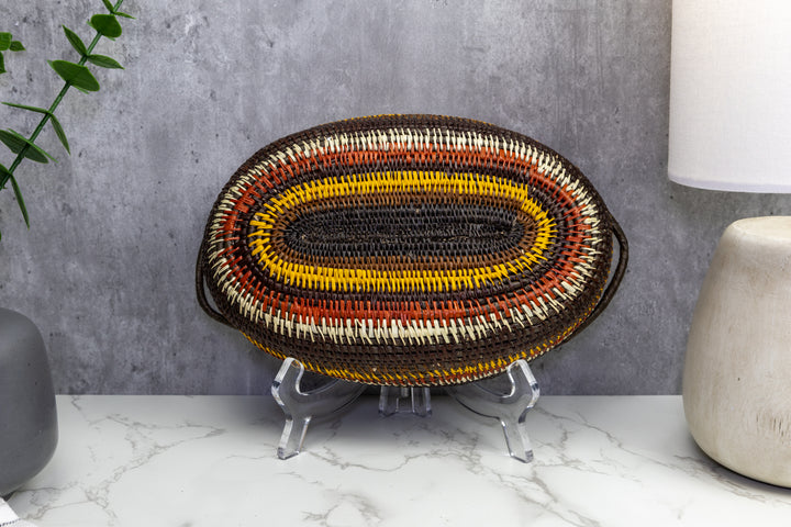 Rainforest Woven Basket Bowl