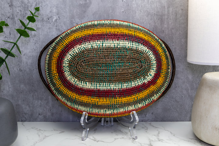 Rainforest Woven Basket Bowl