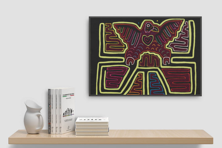 Black Neon Green Hawk Eagle Two Mola