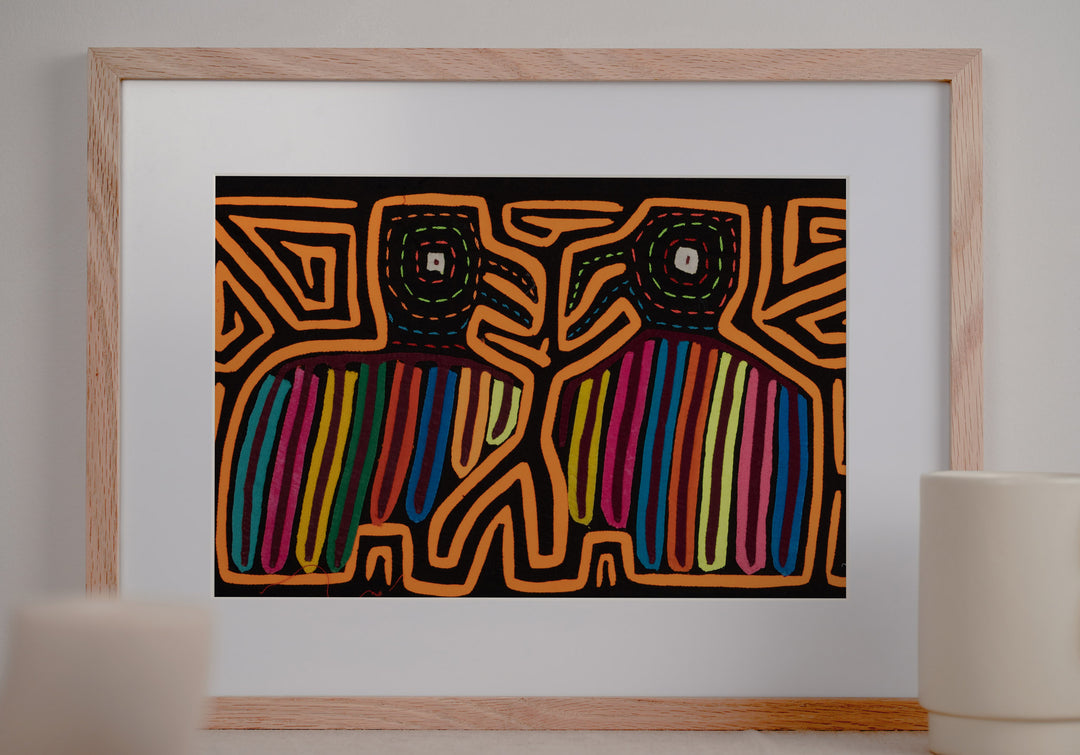 Black And Orange Gossip Bird Mola