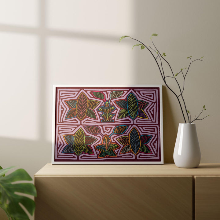 Tropical Jungle Garden Floral Flower Mola
