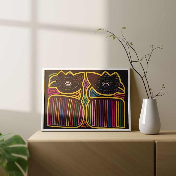 Yellow Shyster Drugstore Cowboy Optical Illusion Mola