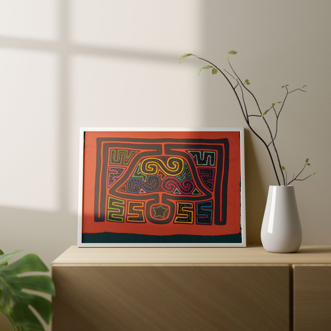 Mate Orange Blue Christmas Bell Mola
