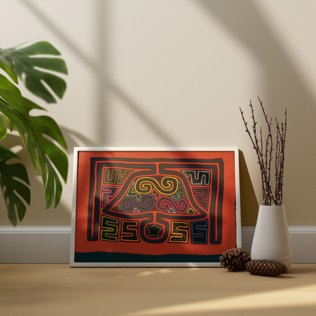 Mate Orange Blue Christmas Bell Mola