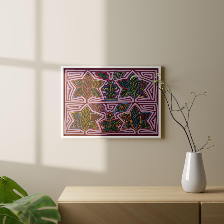 Tropical Jungle Garden Floral Flower Mola