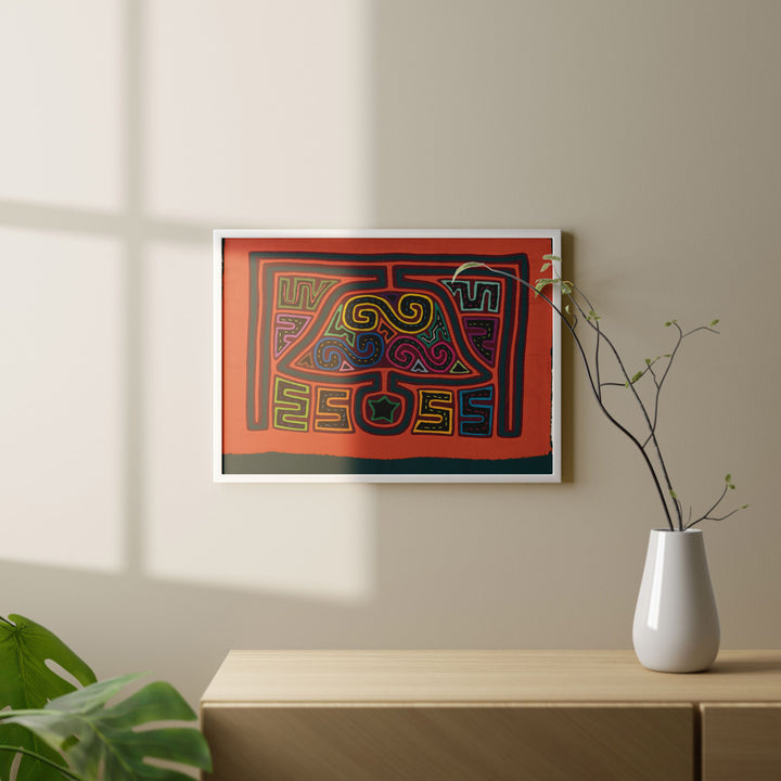 Mate Orange Blue Christmas Bell Mola