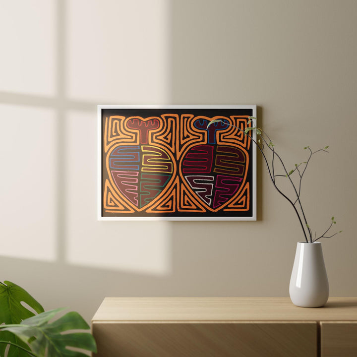 Black and Orange Perfume Bottle Mola