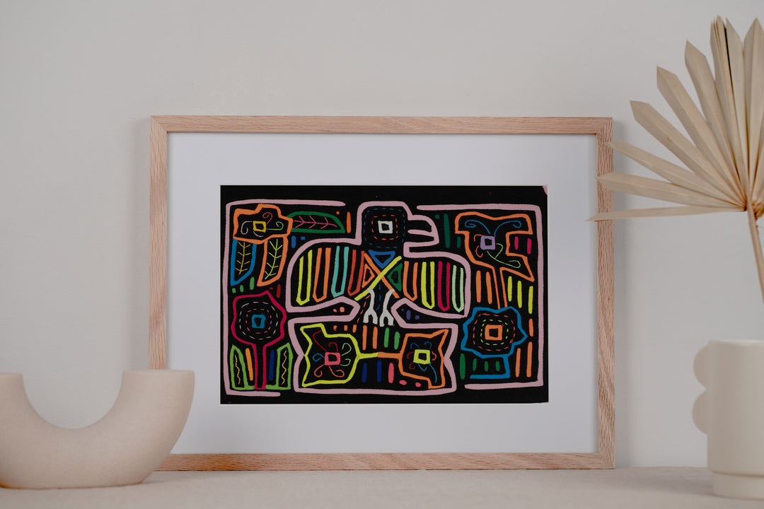 Black And Pink Neon Thunderbird Mola
