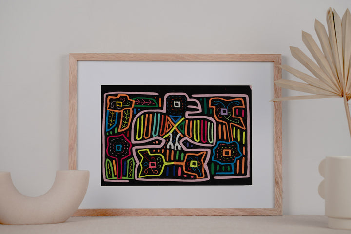 Black And Pink Neon Thunderbird Mola