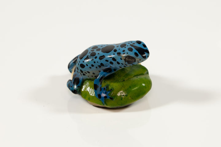 Blue Poison Dart Frog Tagua Carving