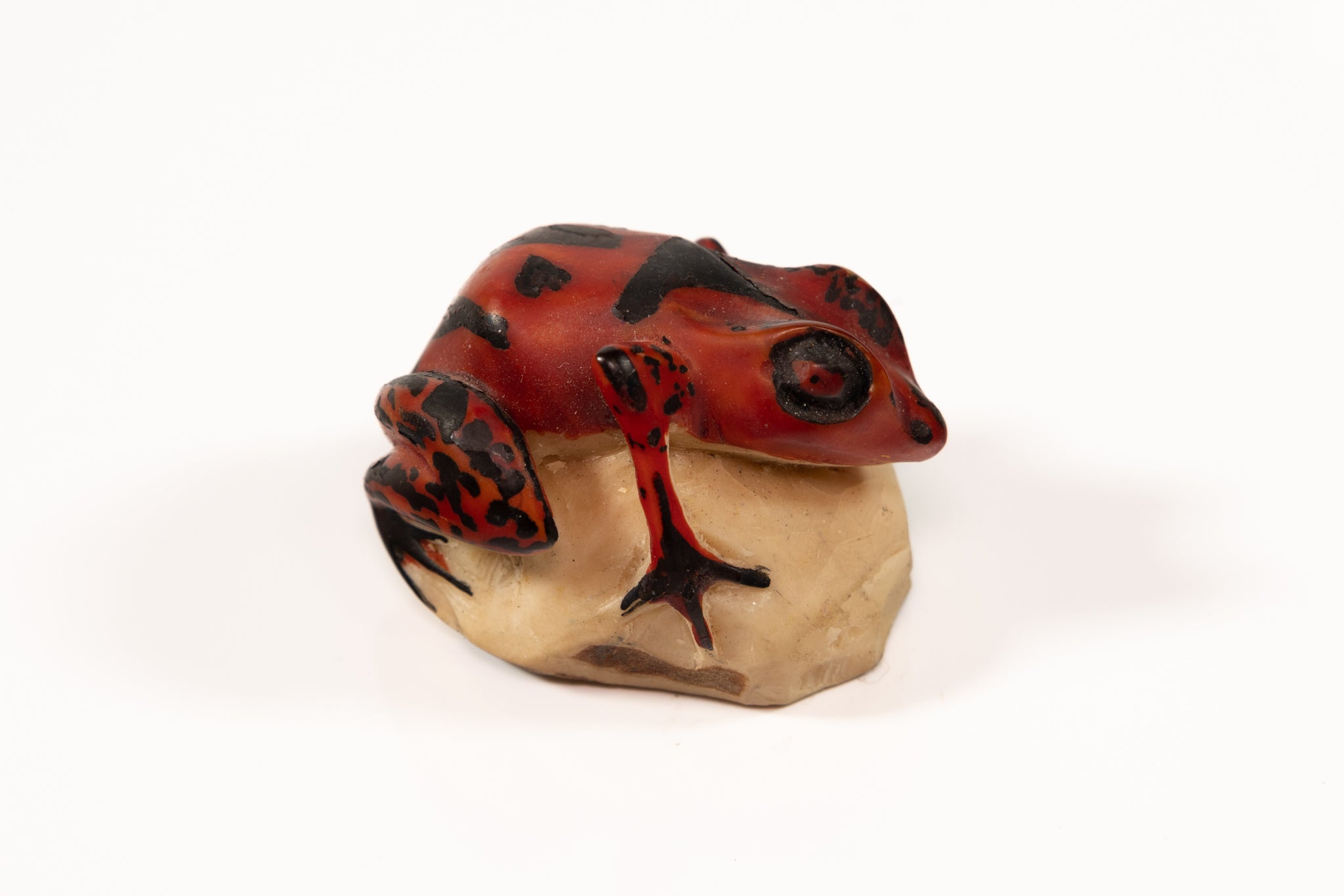 Vintage Frog Tagua Carving