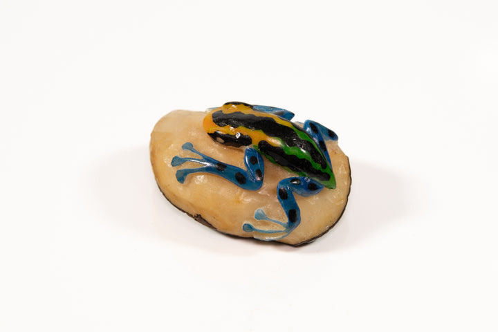 Vintage Frog Tagua Carving