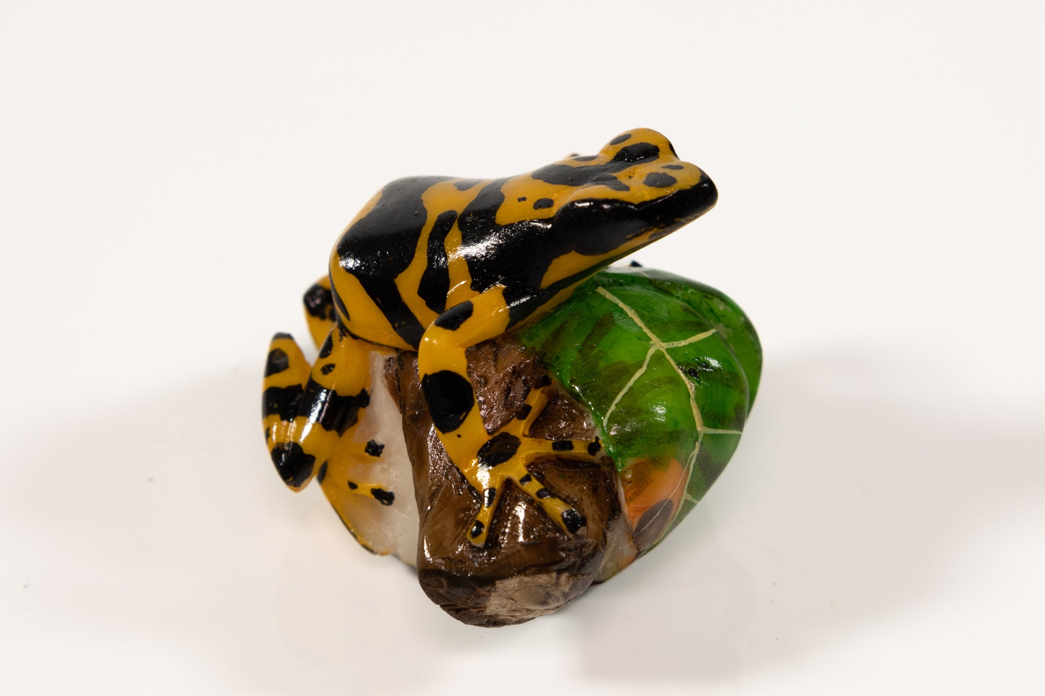 Panamanian Golden Frog Tagua Carving