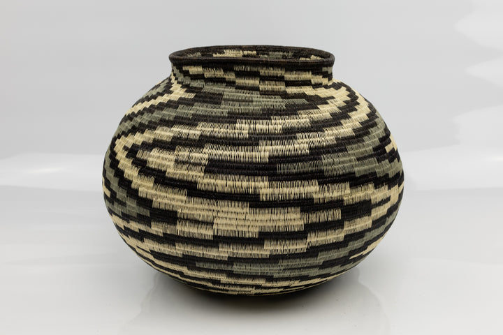 Wounaan Indian Hand Woven Classic Spiral Panama Basket