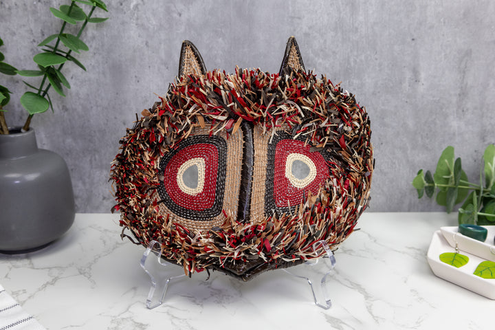 Woven Owl Mask