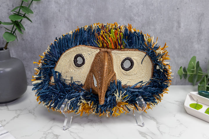 Woven Owl Mask