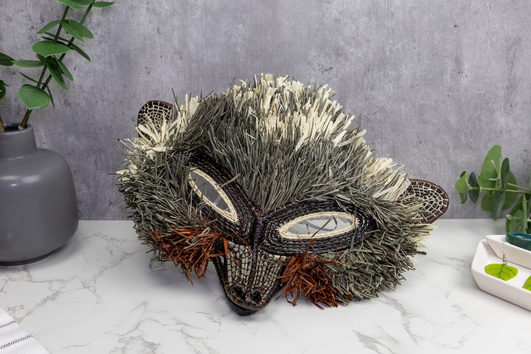 Woven Owl Mask