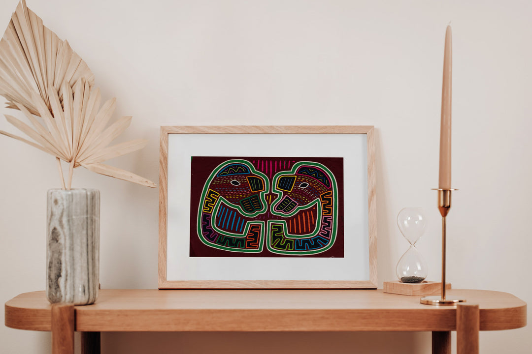 Burgundy And Green Loch Ness Love Story Mola