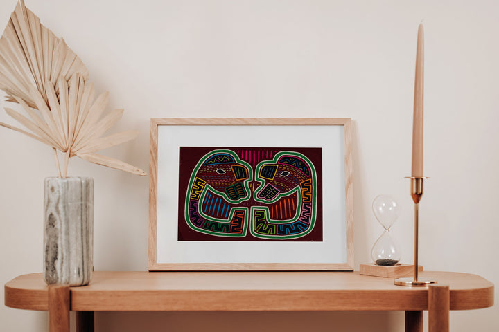 Burgundy And Green Loch Ness Love Story Mola