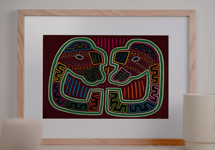 Burgundy And Green Loch Ness Love Story Mola