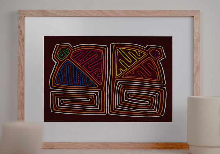 Orange And Burgundy Stingray Kite Mola