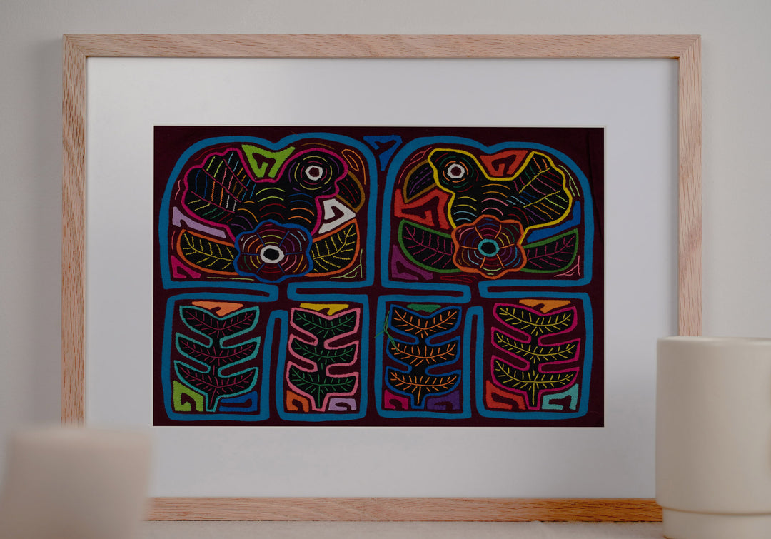 Rainbow Flower Bird Mola