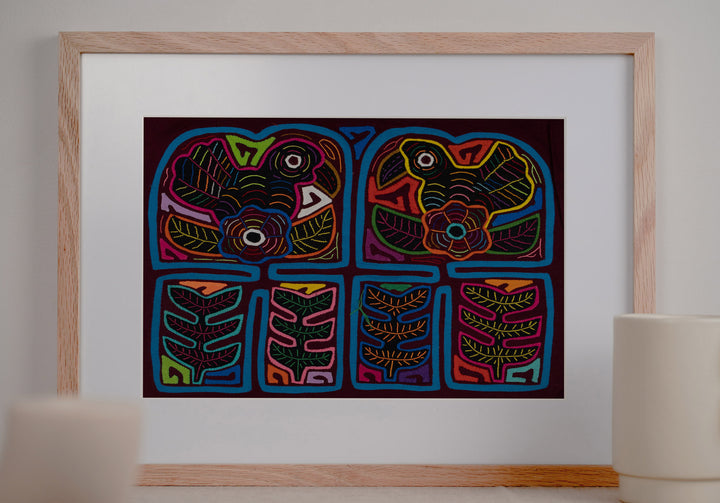 Rainbow Flower Bird Mola