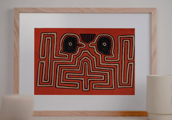 Talking Head Orange and White Mola