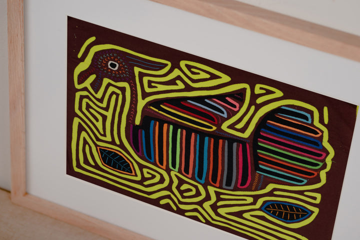 Optical Illusion Chartreuse Fancy Fowl Mola