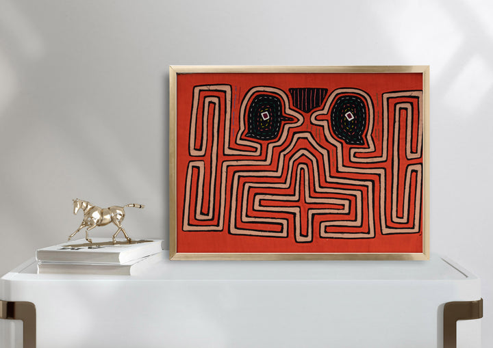 Talking Head Orange and White Mola