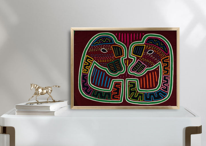 Burgundy And Green Loch Ness Love Story Mola