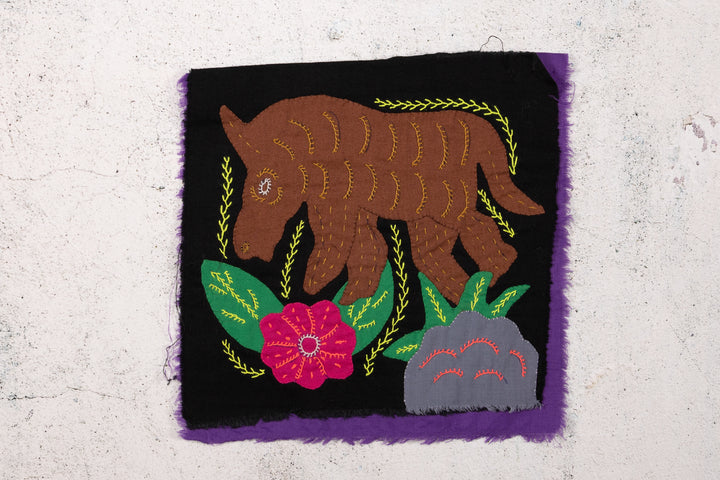 Rainforest Animal Molita, Wall Decor, Panama Mola