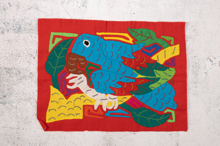 Rainforest Animal Molita, Wall Decor, Panama Mola
