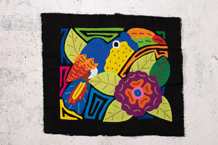 Rainforest Animal Molita, Wall Decor, Panama Mola