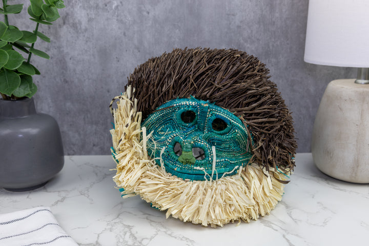 Green Face Monkey Mask