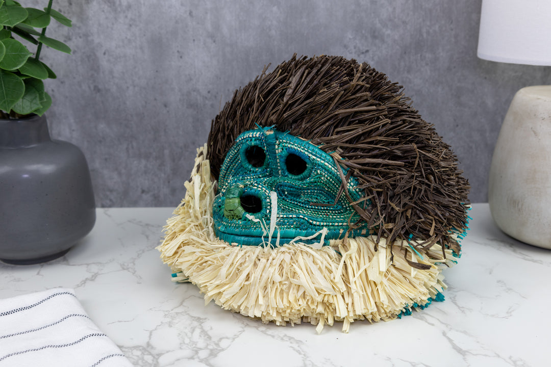 Green Face Monkey Mask