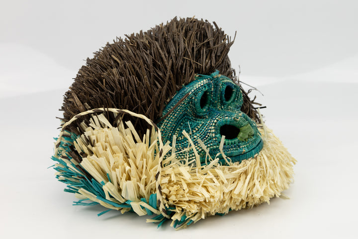 Green Face Monkey Mask