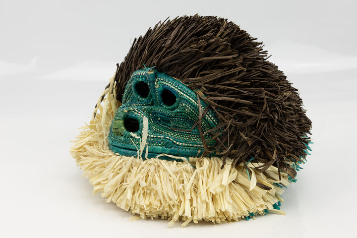 Green Face Monkey Mask
