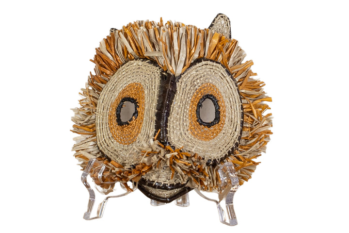 Gold Molasses Owl Mask