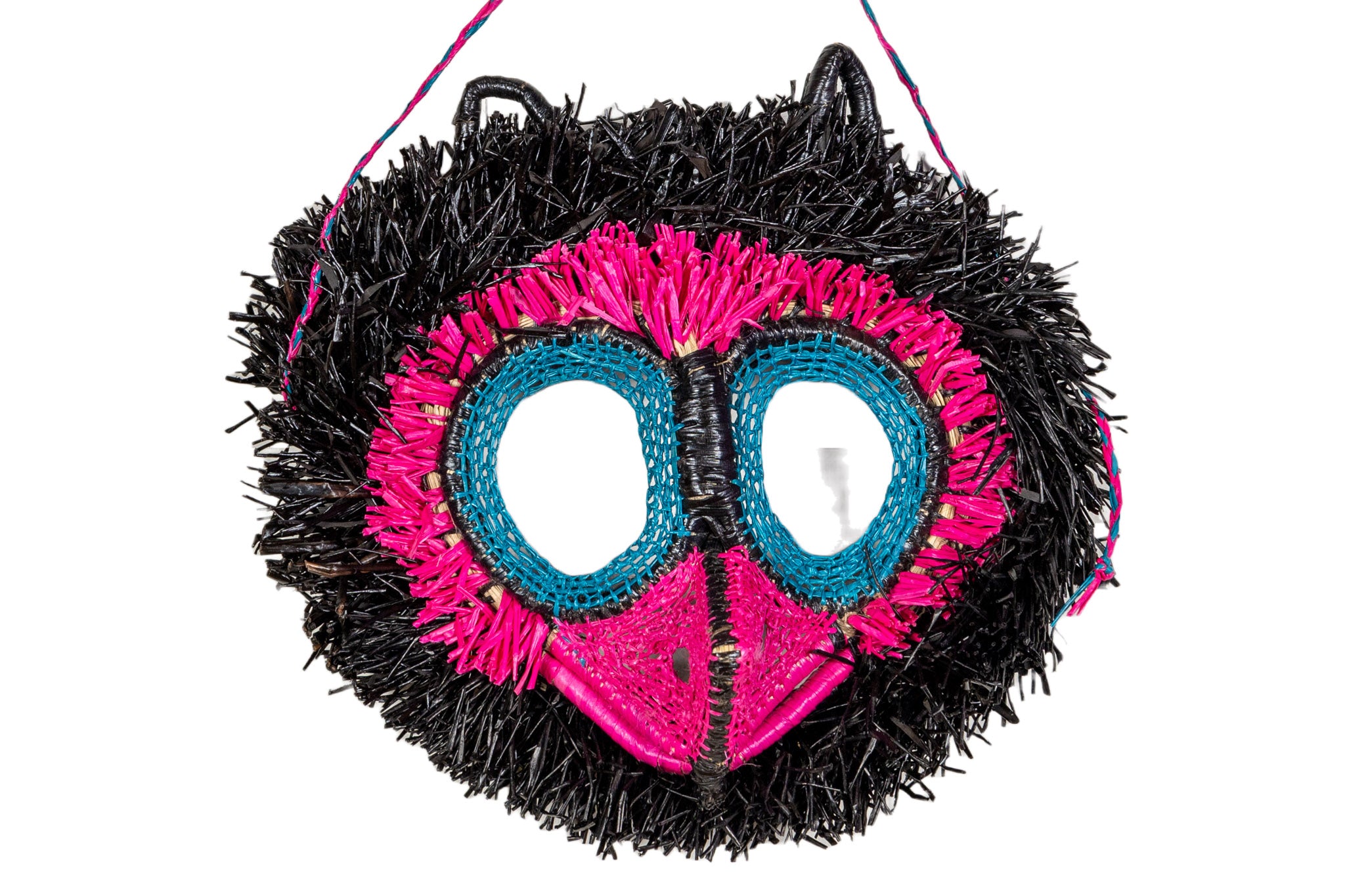 Pink Nightmare Owl Mask