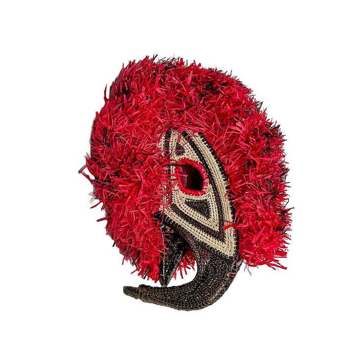 Tropical Cardinal Bird Mask