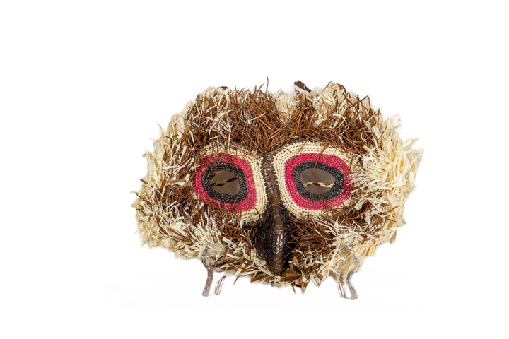 Brown Spectacled Owl Mask