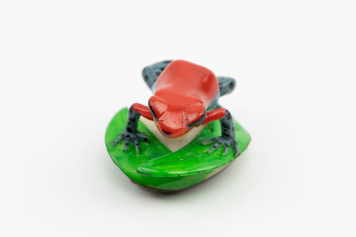 Wounaan Indian Poison Dart Frog Tagua Carving