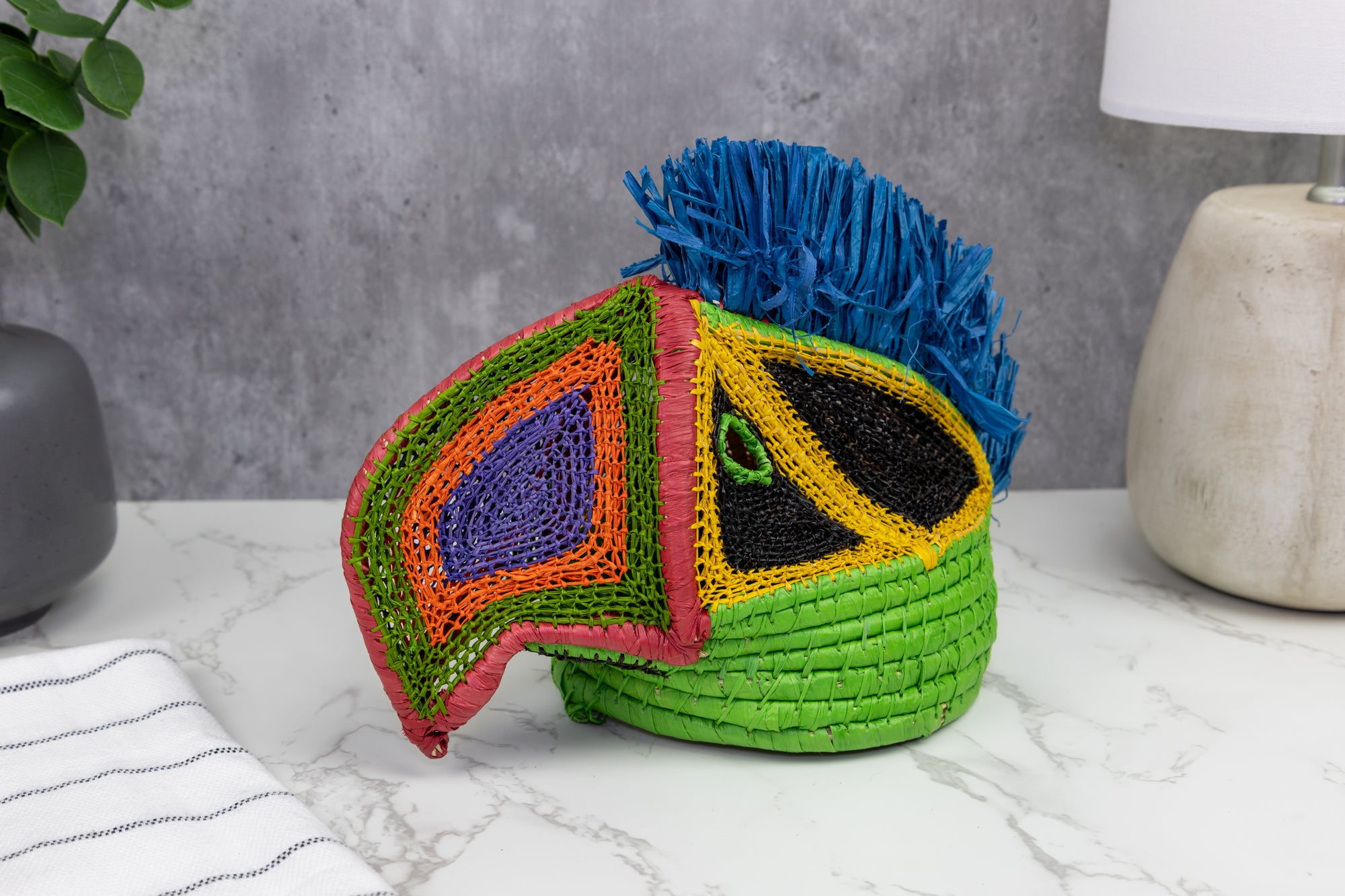 Macaw Parrot Mask