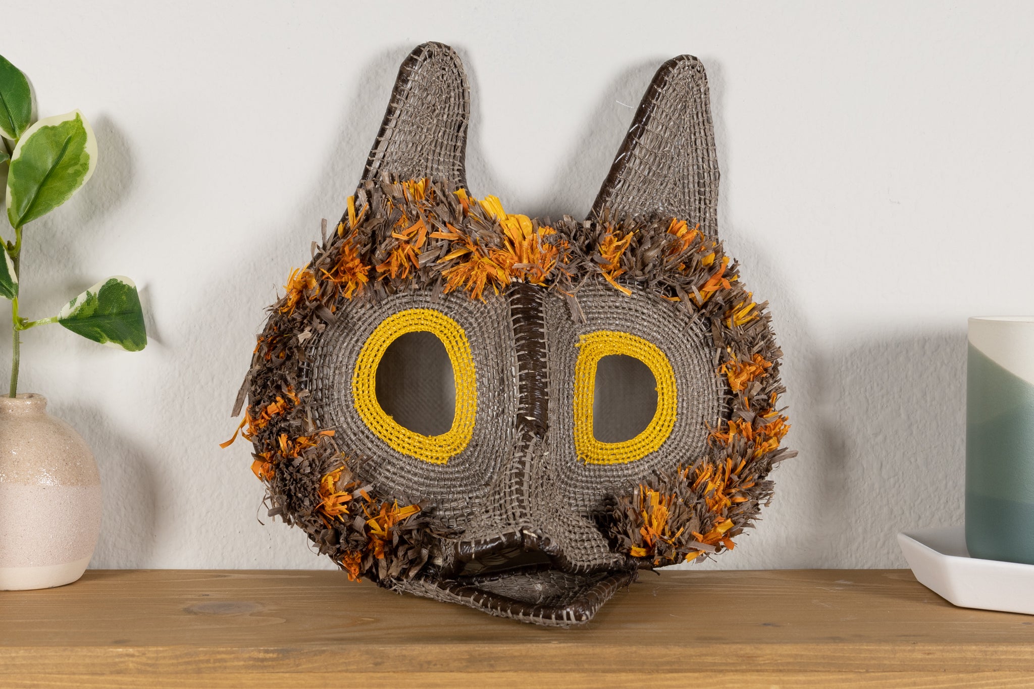 Woven Owl Mask